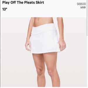 Lululemon skirt